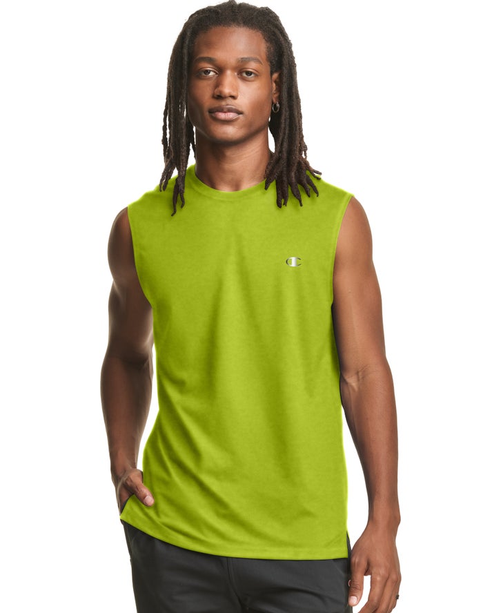 Champion Tanktop Heren - Groen - Double Dry® ( 107964-GND )